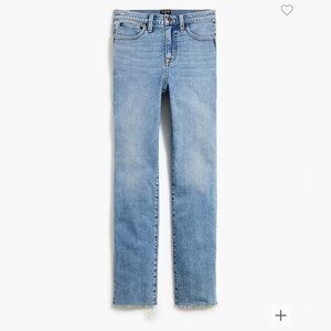 J. Crew Factory Women's Straight Leg Jeans - Light Blue